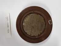 1922-0288-TEK b.jpg; 1922-0288-TEK; Miniatuurportret van een onbekend meisje.; tekeningen